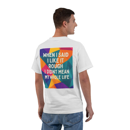 Like It Rough Men's Short-Sleeve Crewneck Tee