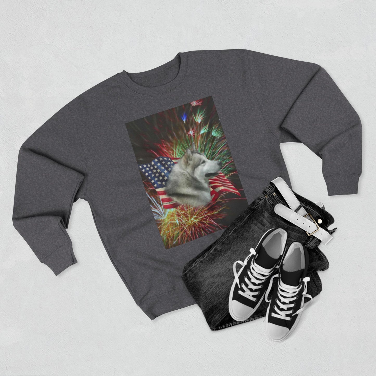 American Malamute Unisex Crewneck Sweatshirt