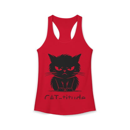 CAT-titude Women's Racerback Tank