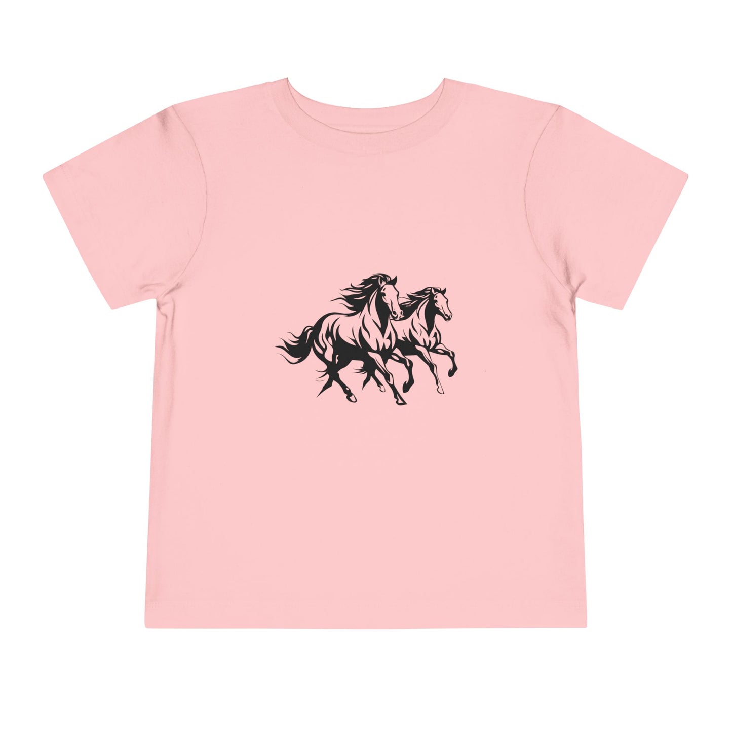Horsin' Around Toddler Unisex Short Sleeve Crewneck Tee