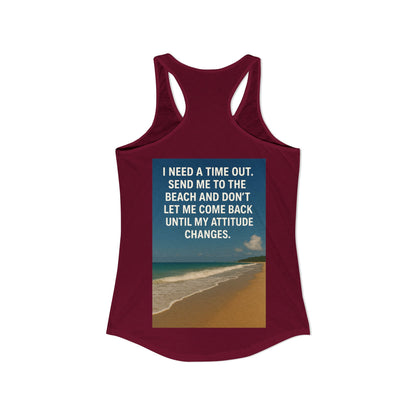 Time Out Women's Racerback Tank