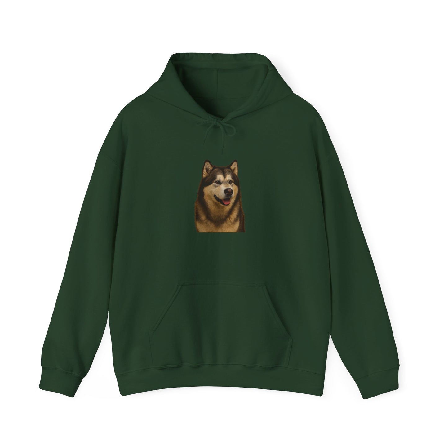 Malamute Head Unisex Hoodie