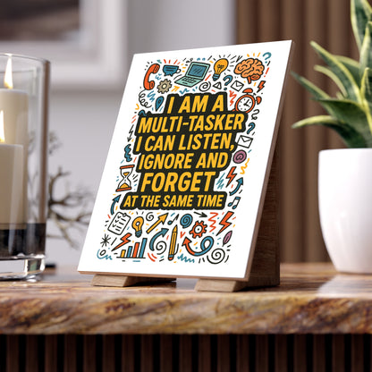 Multi-Tasker Ceramic Photo Tile