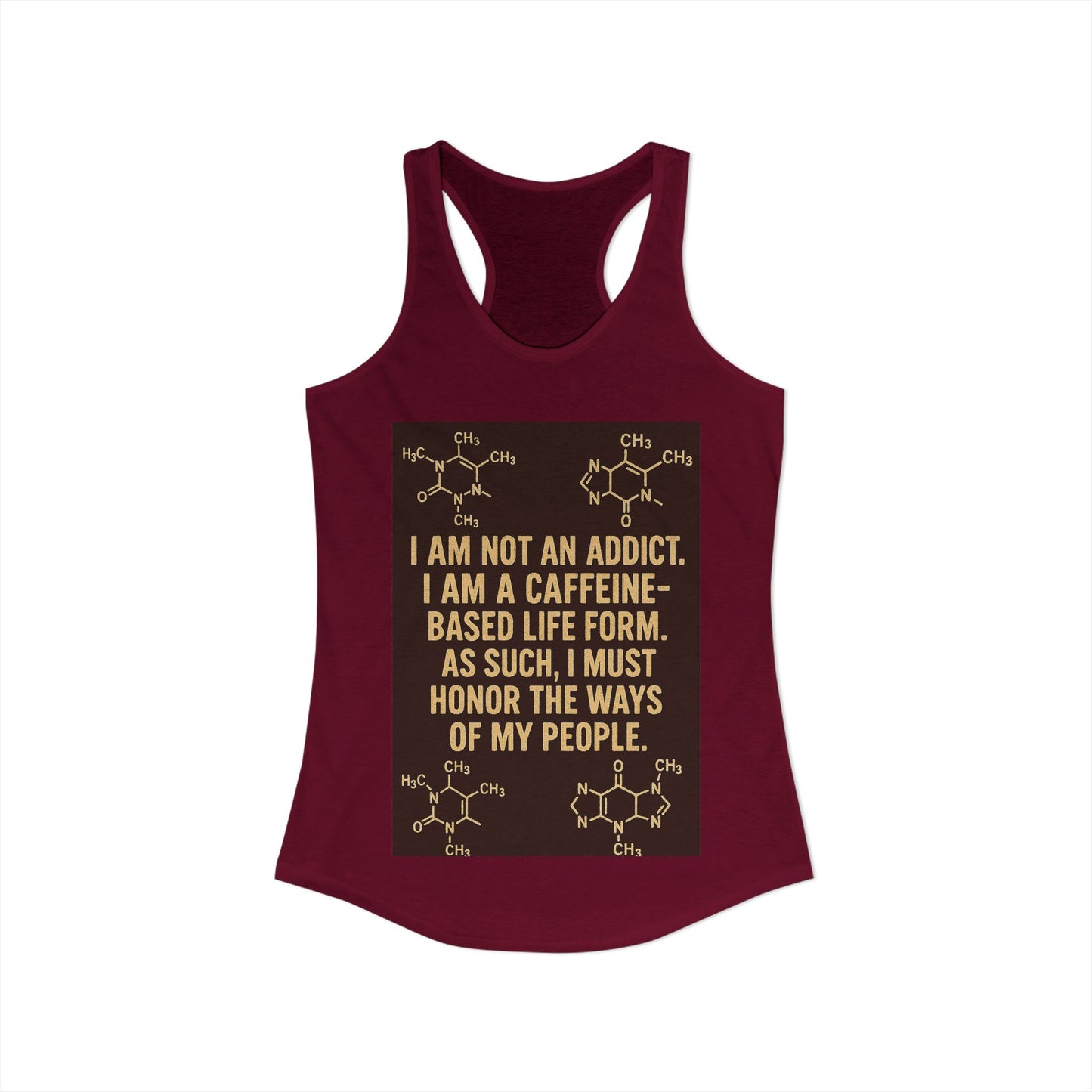 Not An Addict Women's Racerback Tank