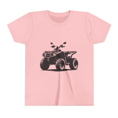 Off The Beaten Path Quad Youth Unisex Short Sleeve Crewneck Tee
