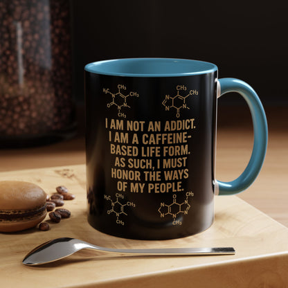 Not An Addict 2-Tone Coffee Mug
