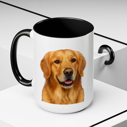 Golden Head 2-Tone Coffee Mug