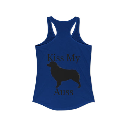 Kiss My Auss Women's Racerback Tank