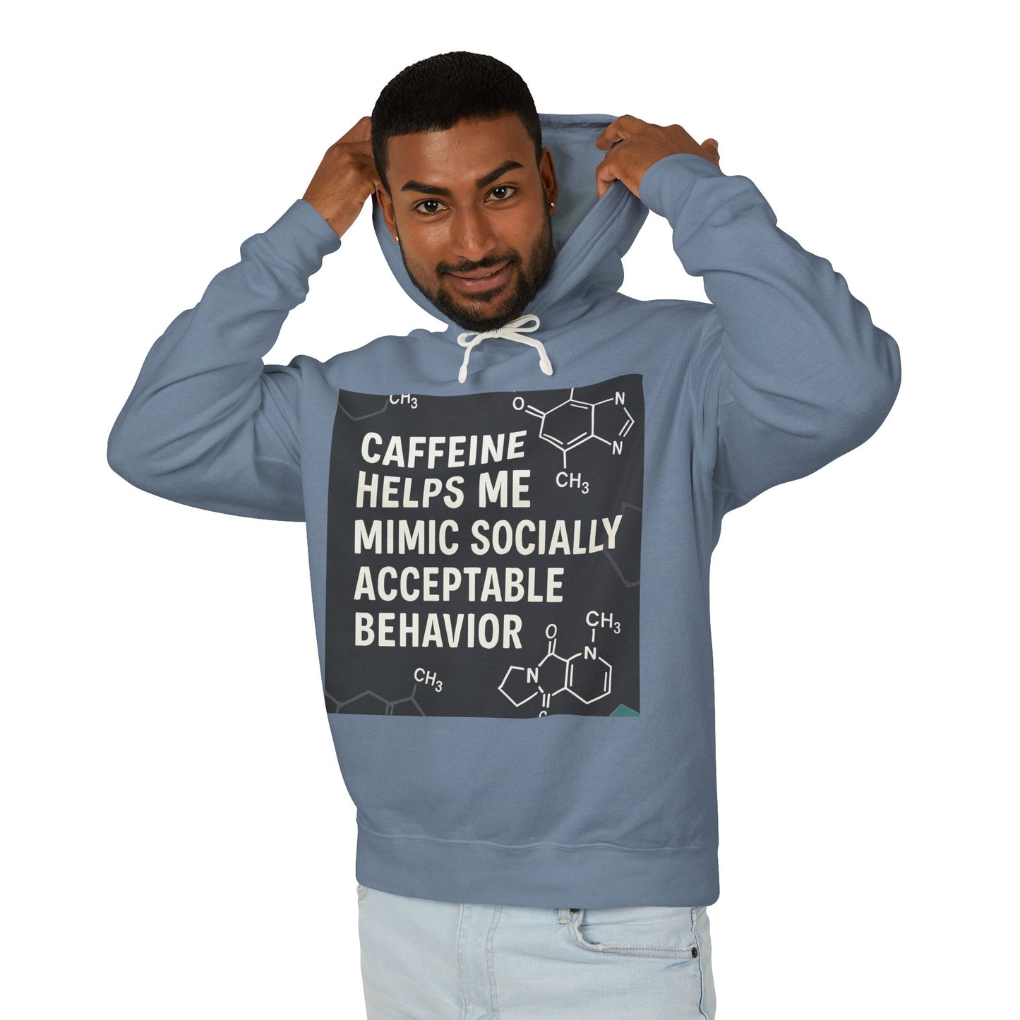 Socially Acceptable Unisex Lightweight Hoodie