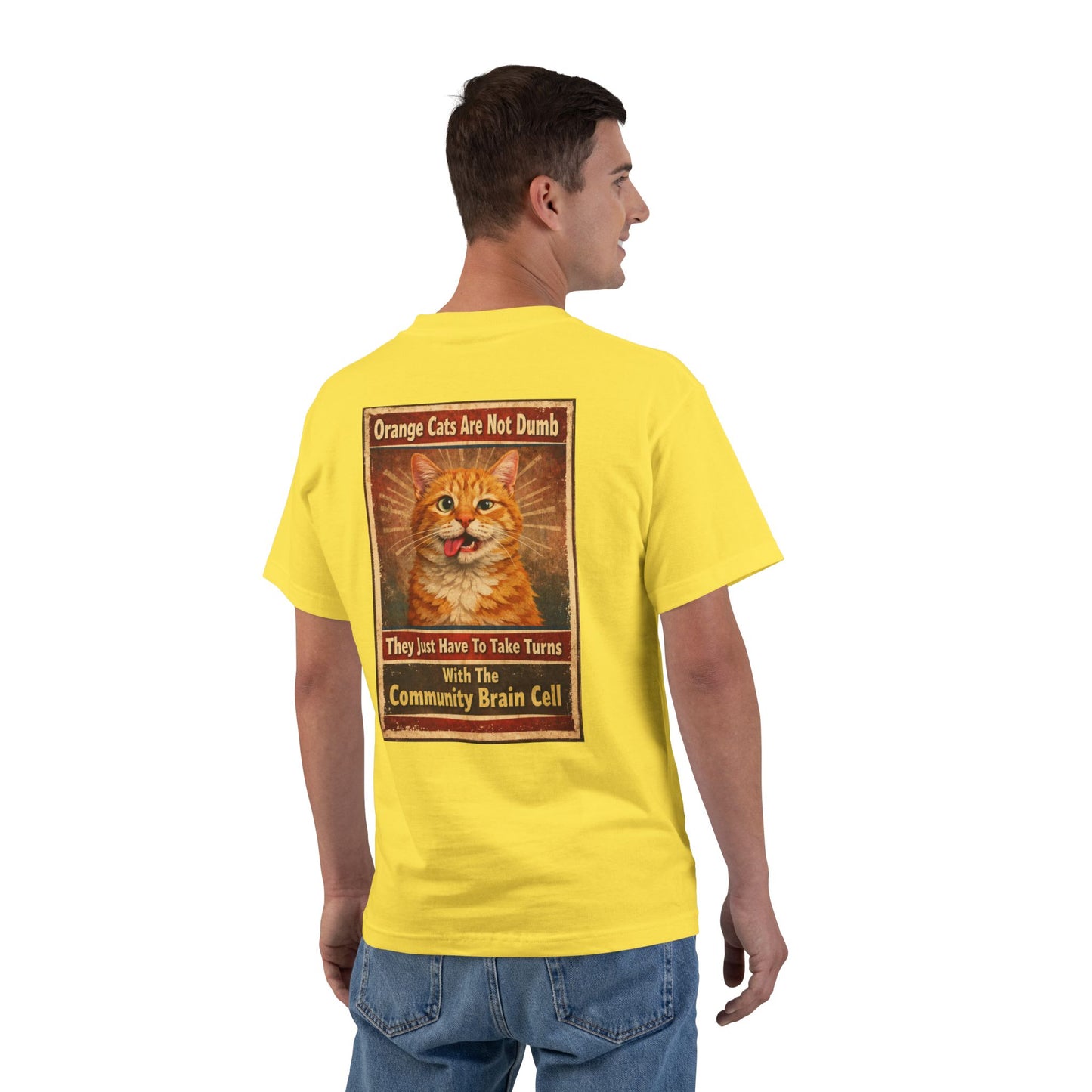 Community Brain Cell Men's Short-Sleeve Crewneck Tee