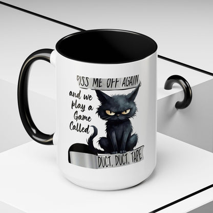 Duct, Duct, Tape 2-Tone Coffee Mug