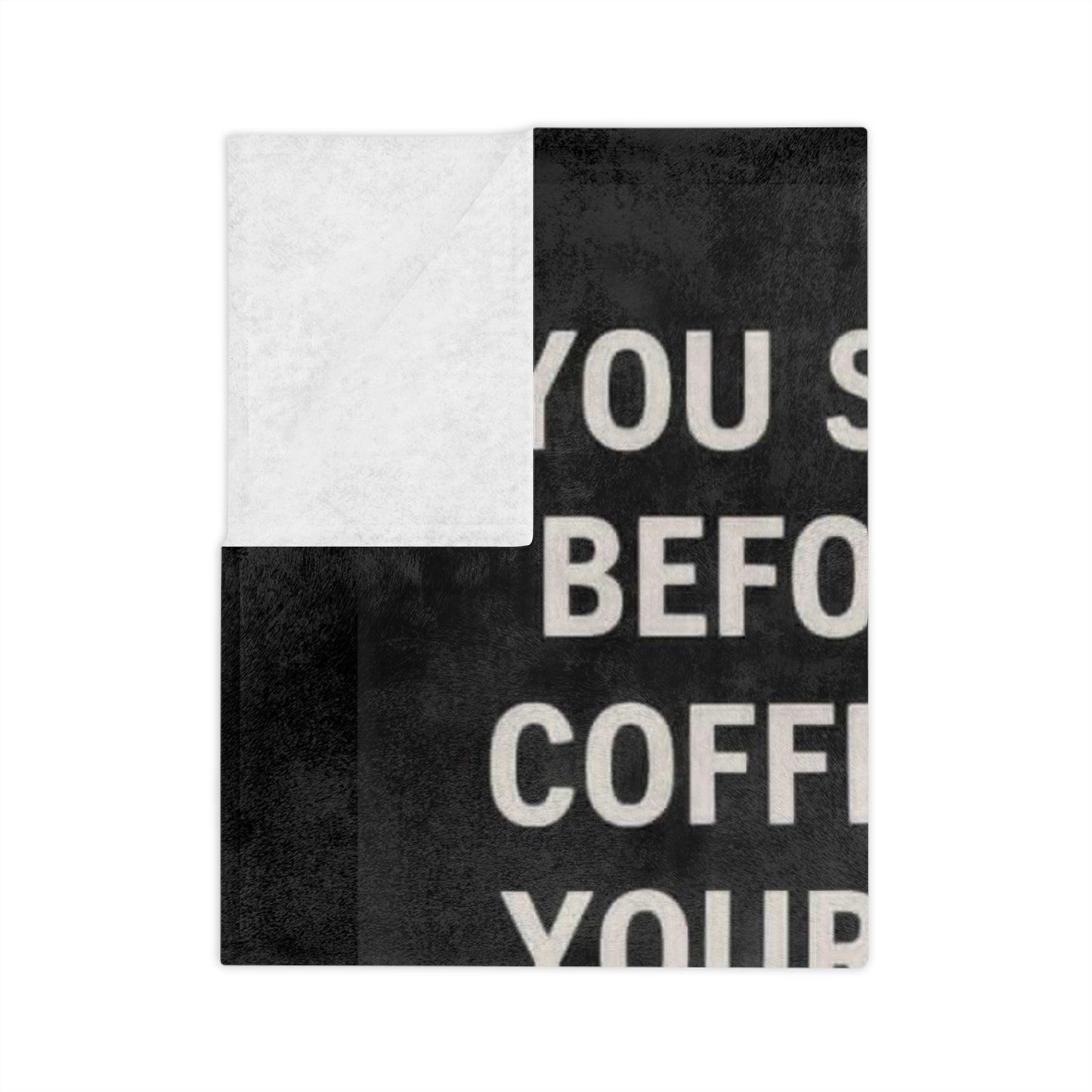 Dry Your Tears Velveteen Microfiber Blanket
