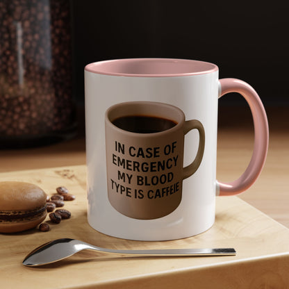 Blood Type 2-Tone Coffee Mug