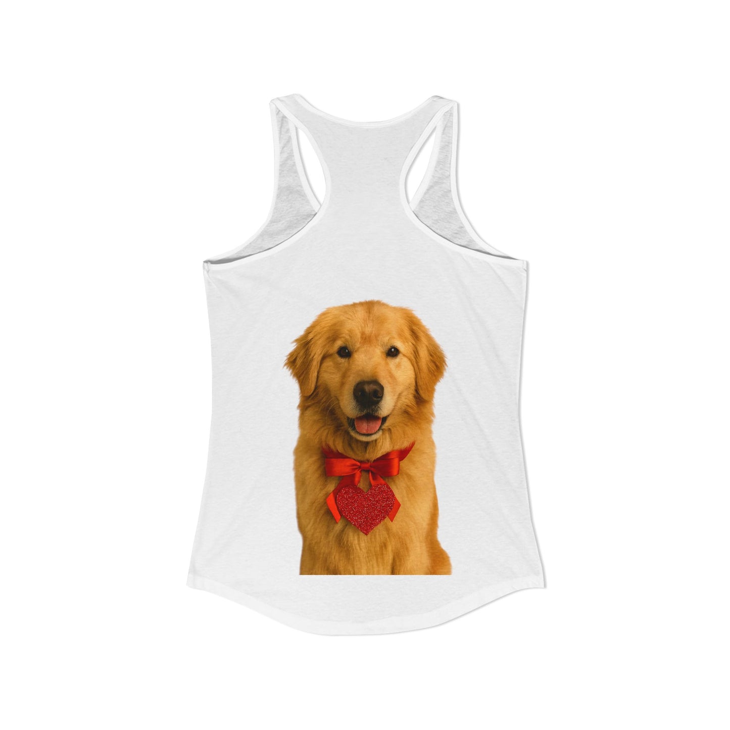 Cupid's Companion Golden Women's Racerback Tank