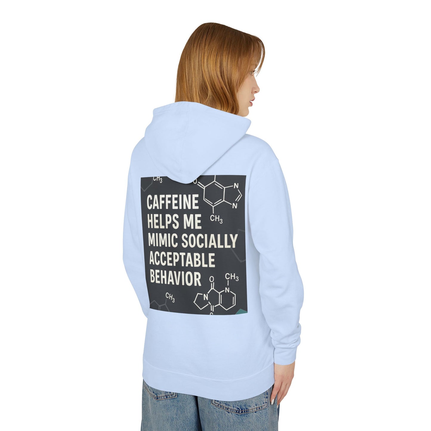Socially Acceptable Unisex Lightweight Hoodie