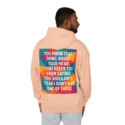 No Filter Unisex Lightweight Hoodie