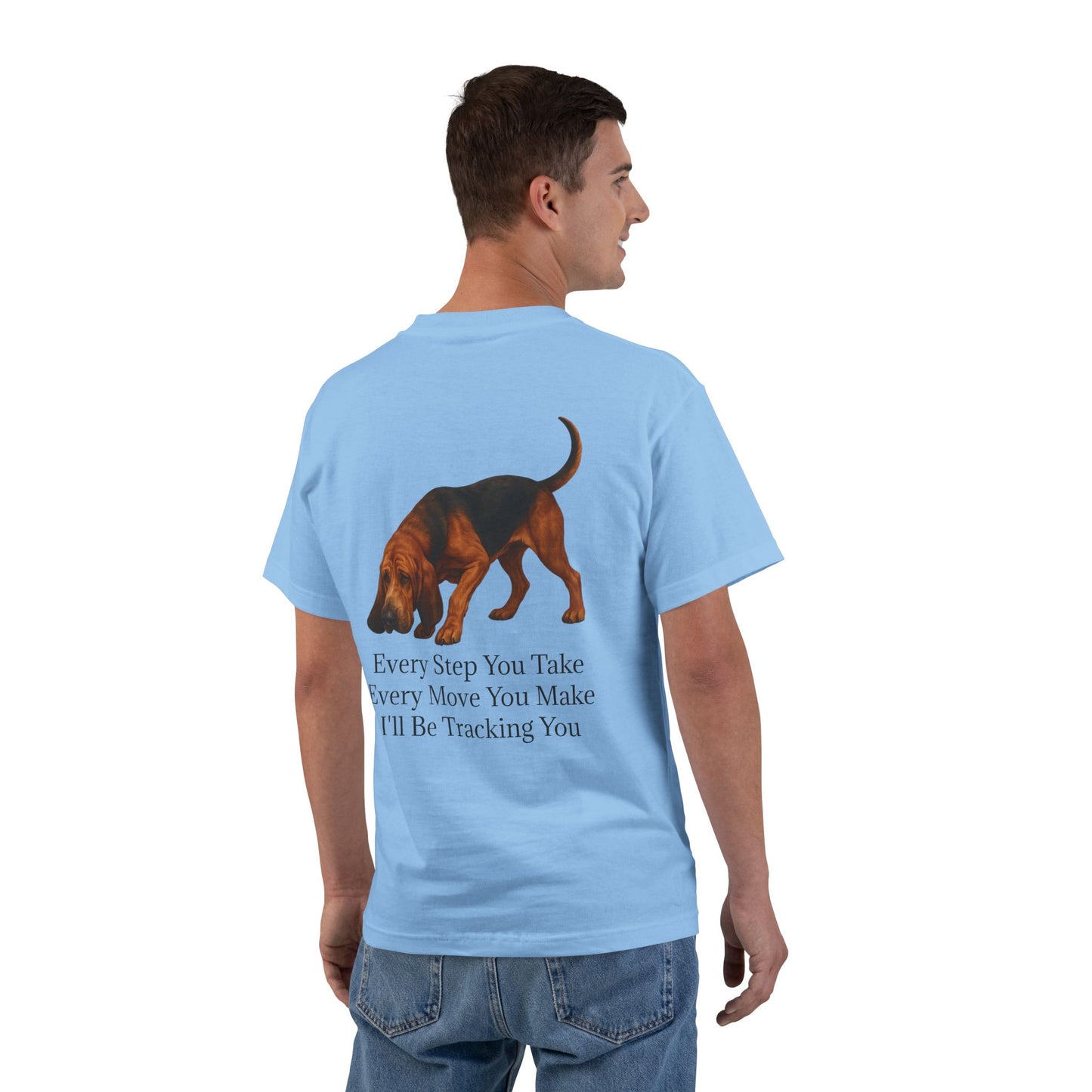Tracking You Men's Short-Sleeve Crewneck Tee