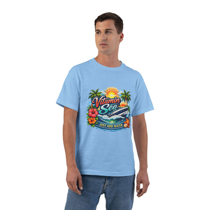 Vitamin Sea Men's Short-Sleeve Crewneck Tee