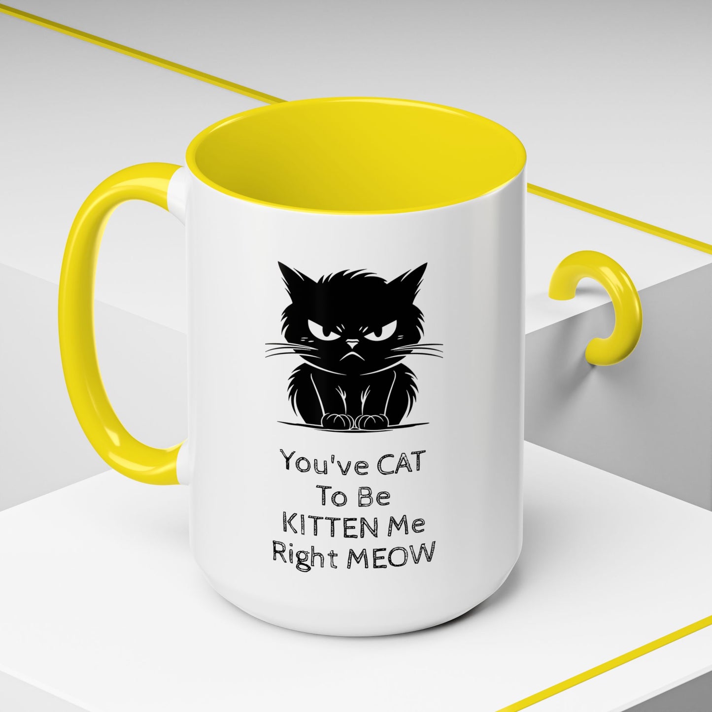 KITTEN Me 2-Tone Coffee Mug