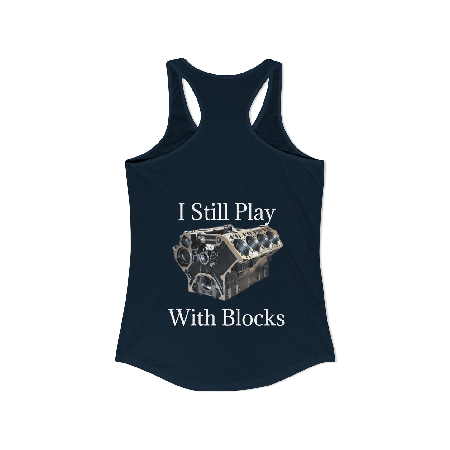 Play With Blocks Women's Racerback Tank
