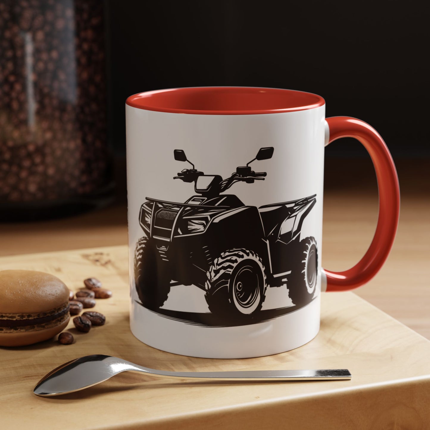 Off The Beaten Path Quad 2-Tone Coffee Mug