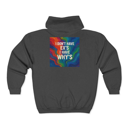 X's And Y's Unisex Full Zip Hoodie