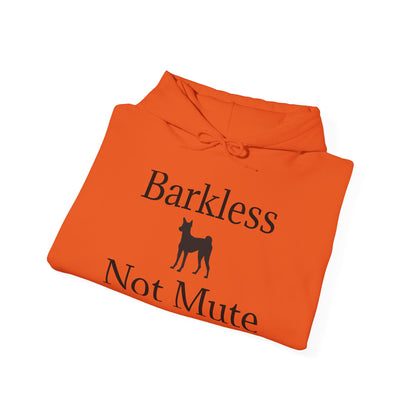 Barkless Not Mute Unisex Hoodie
