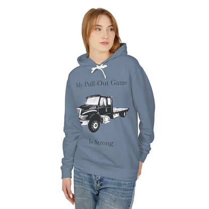 Pull Out Flatbed Tow Truck Unisex Lightweight Hoodie
