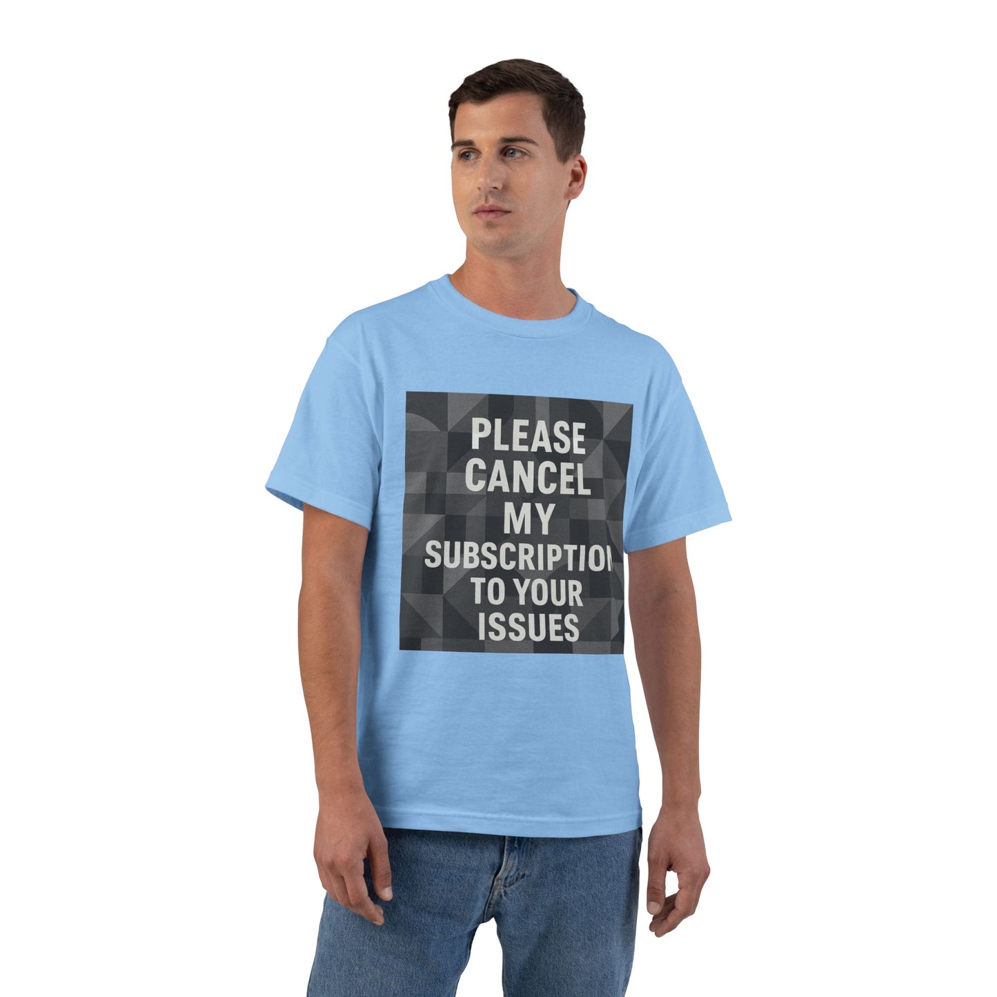 Cancel My Subscription Men's Short-Sleeve Crewneck Tee