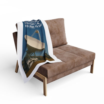Intelligent Life Arctic Fleece Blanket