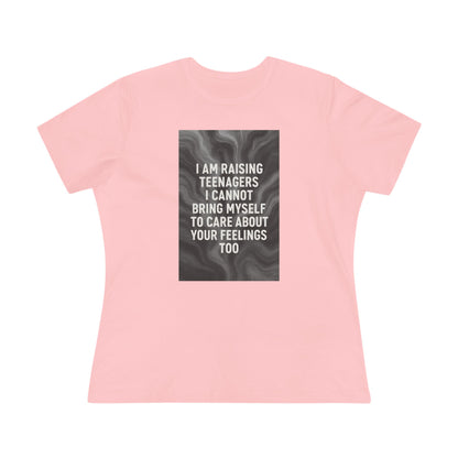 Raising Teenagers Women's Short Sleeve Crewneck Tee