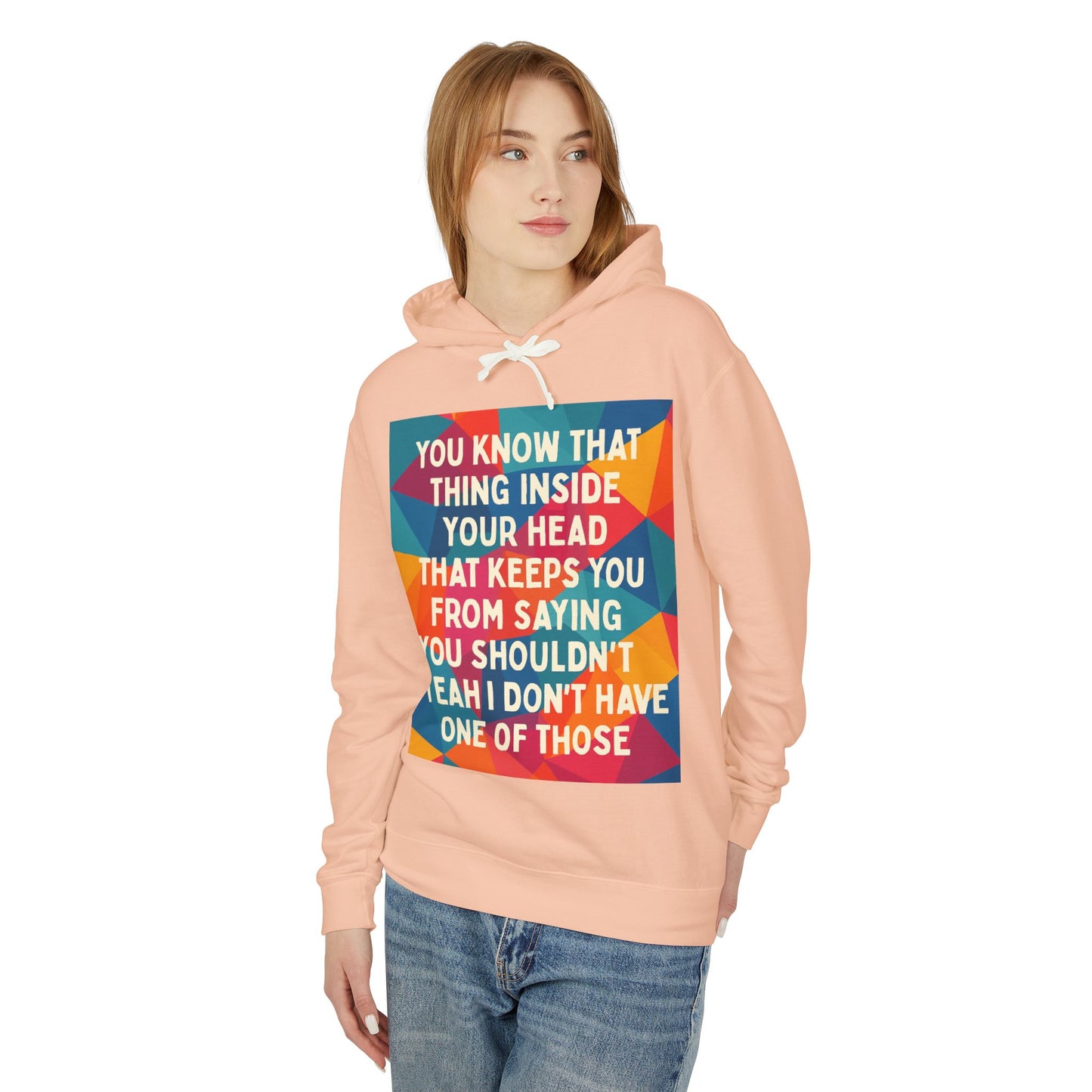 No Filter Unisex Lightweight Hoodie