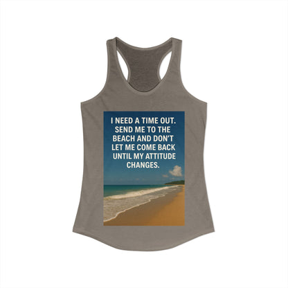 Time Out Women's Racerback Tank