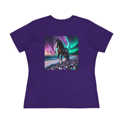 Midnight Magic Women's Short Sleeve Crewneck Tee