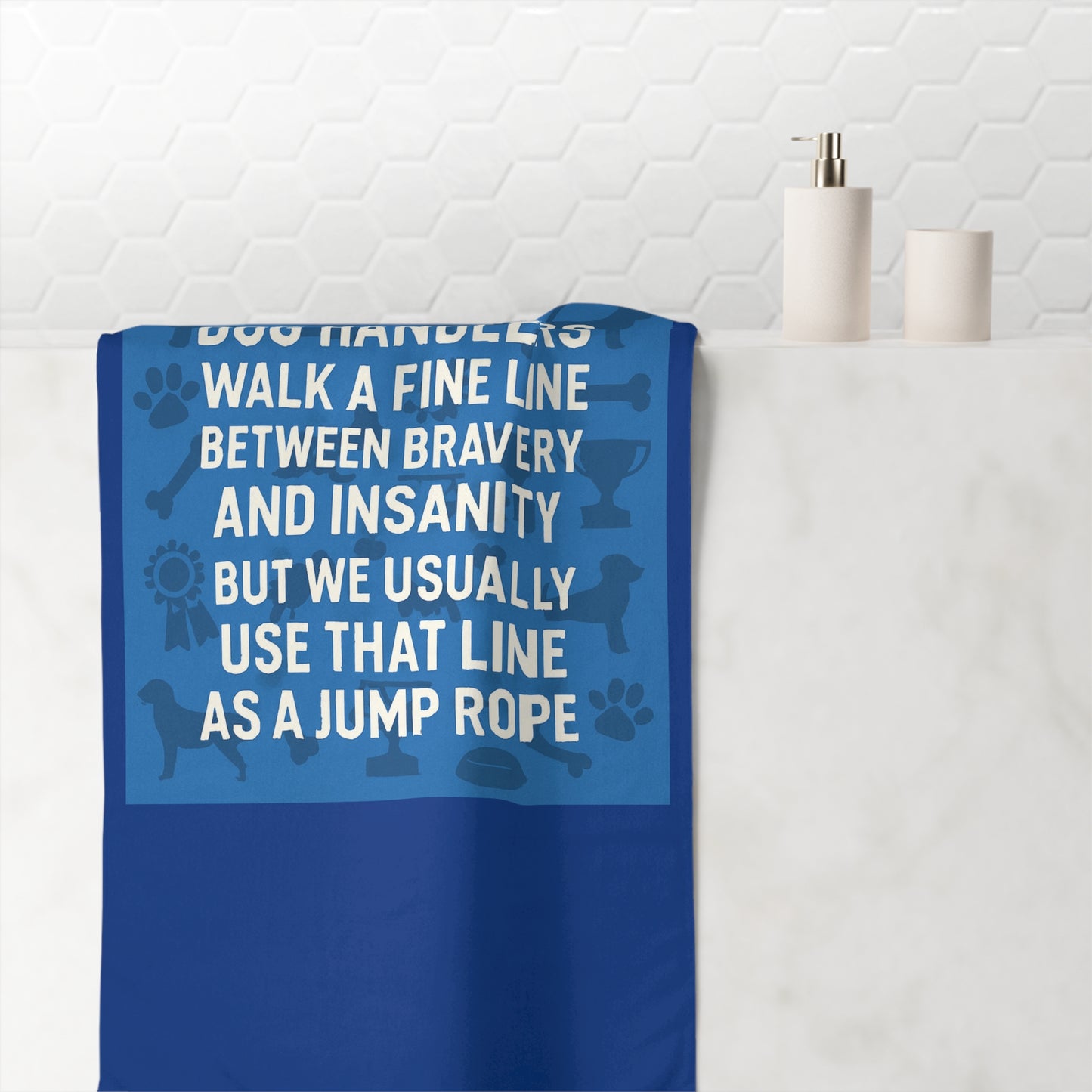 Jump Rope Mink-Cotton  Beach Towel