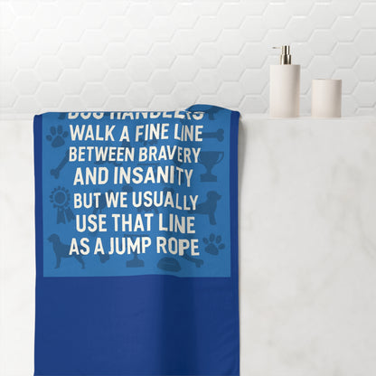 Jump Rope Mink-Cotton  Beach Towel