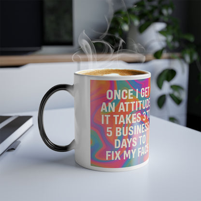 Fix My Face Color Changing Mug