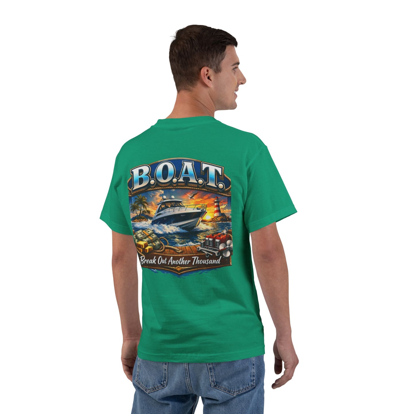 B.O.A.T. Men's Short-Sleeve Crewneck Tee