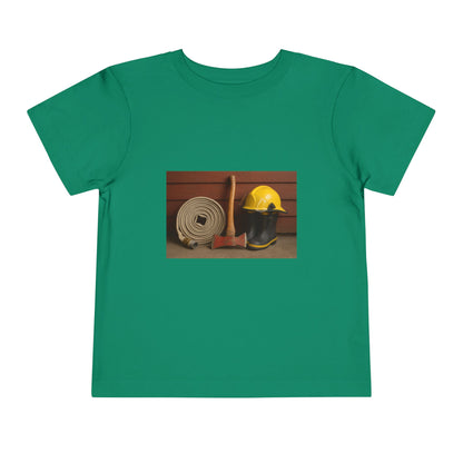 Fire/Rescue Appreciation Toddler Unisex Short Sleeve Crewneck Tee