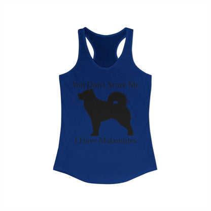 You Don't Scare Me Women's Racerback Tank