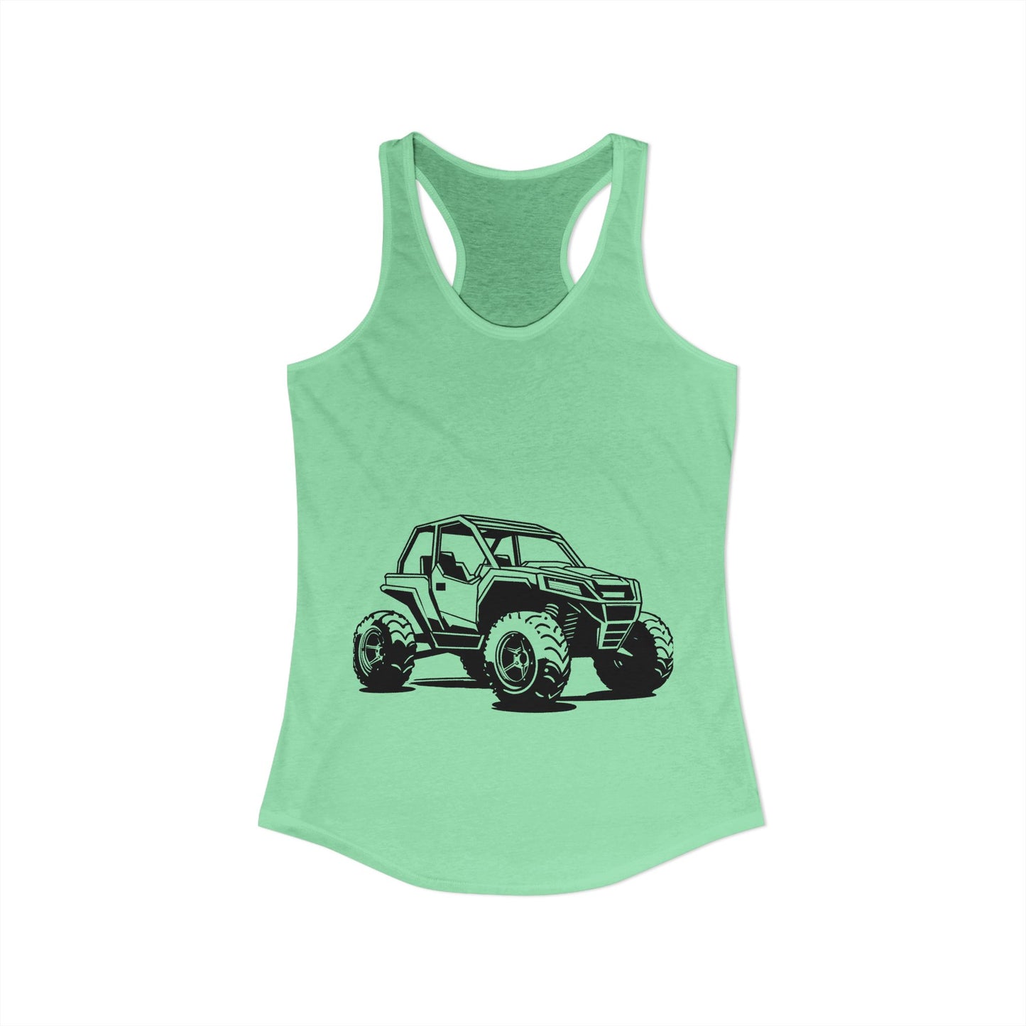 Off The Beaten Path Side By Side Women's Racerback Tank