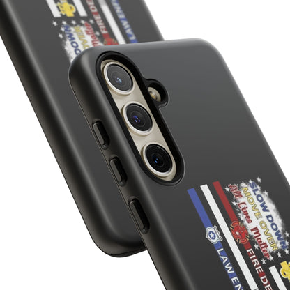 Slow Down Move Over Flag Samsung Case