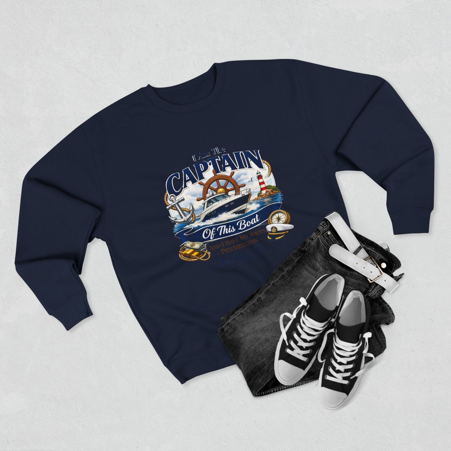 Captain Unisex Crewneck Sweatshirt