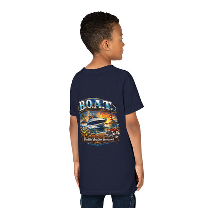 B.O.A.T. Youth Unisex Short Sleeve Crewneck Tee