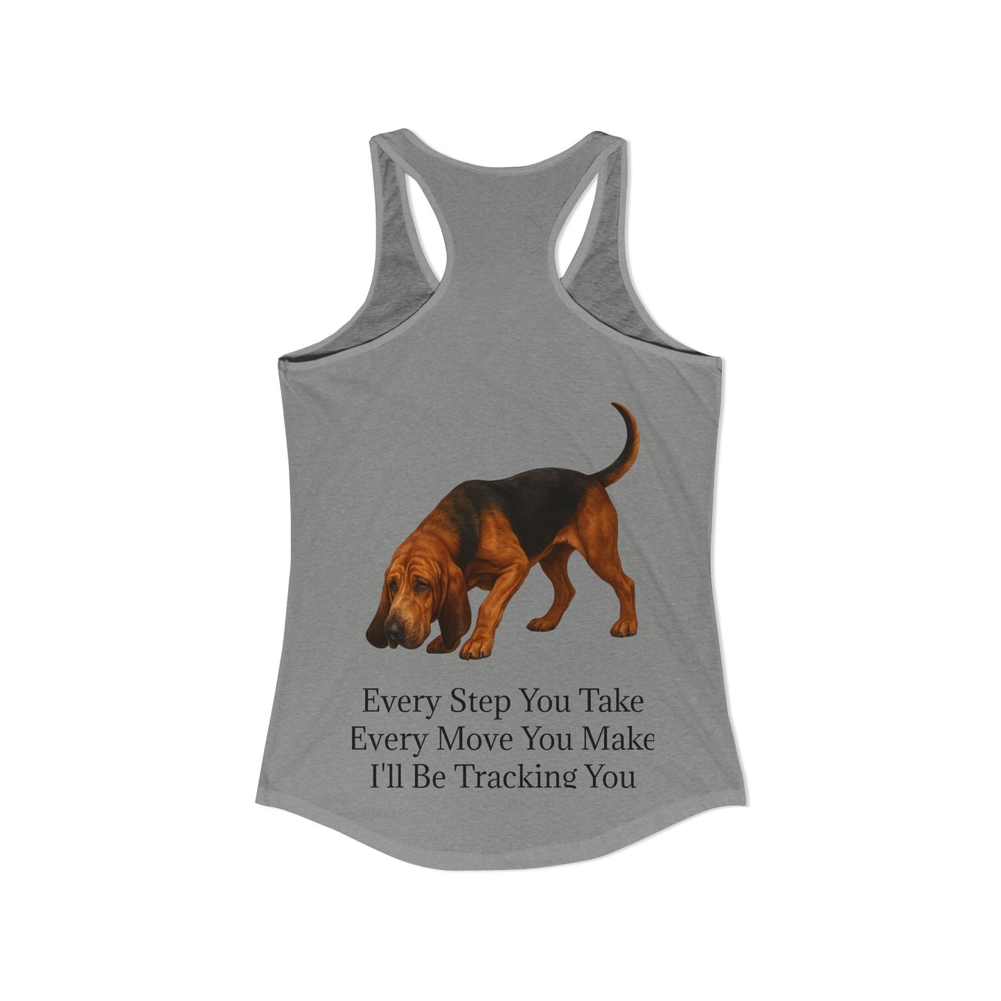 Tracking You Women's Racerback Tank