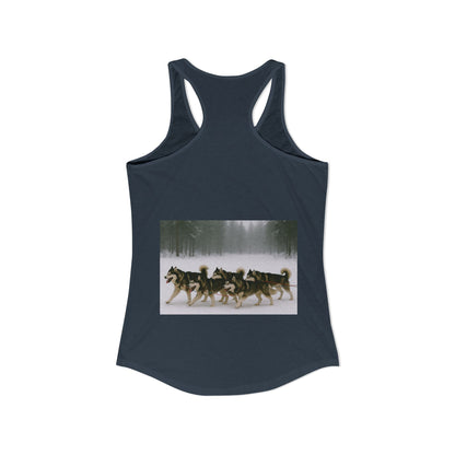 Mush On Women's Racerback Tank