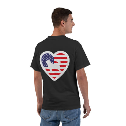 Malamute Flag Men's Short-Sleeve Crewneck Tee