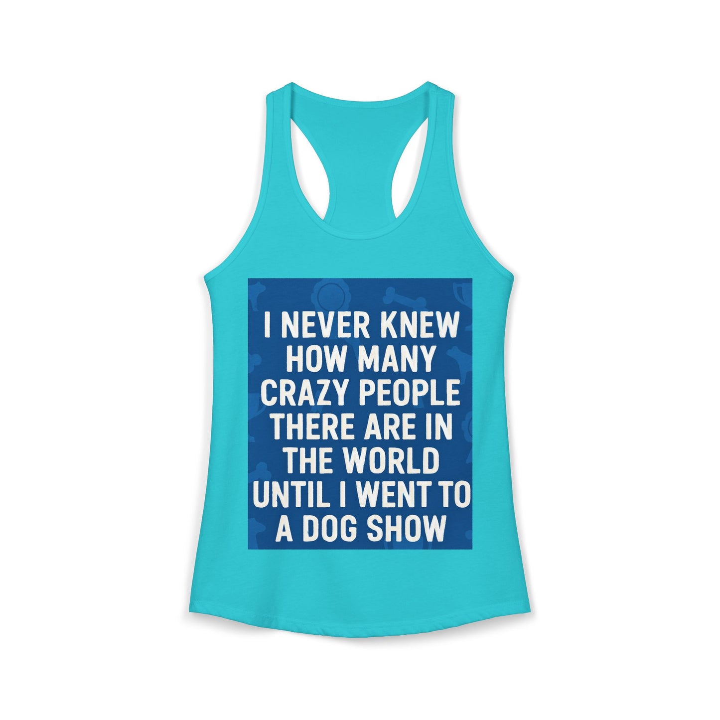 Never Knew Women's Racerback Tank