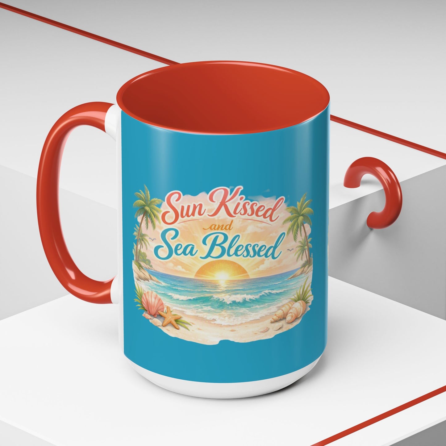 Sun Kissed 2-Tone Coffee Mug