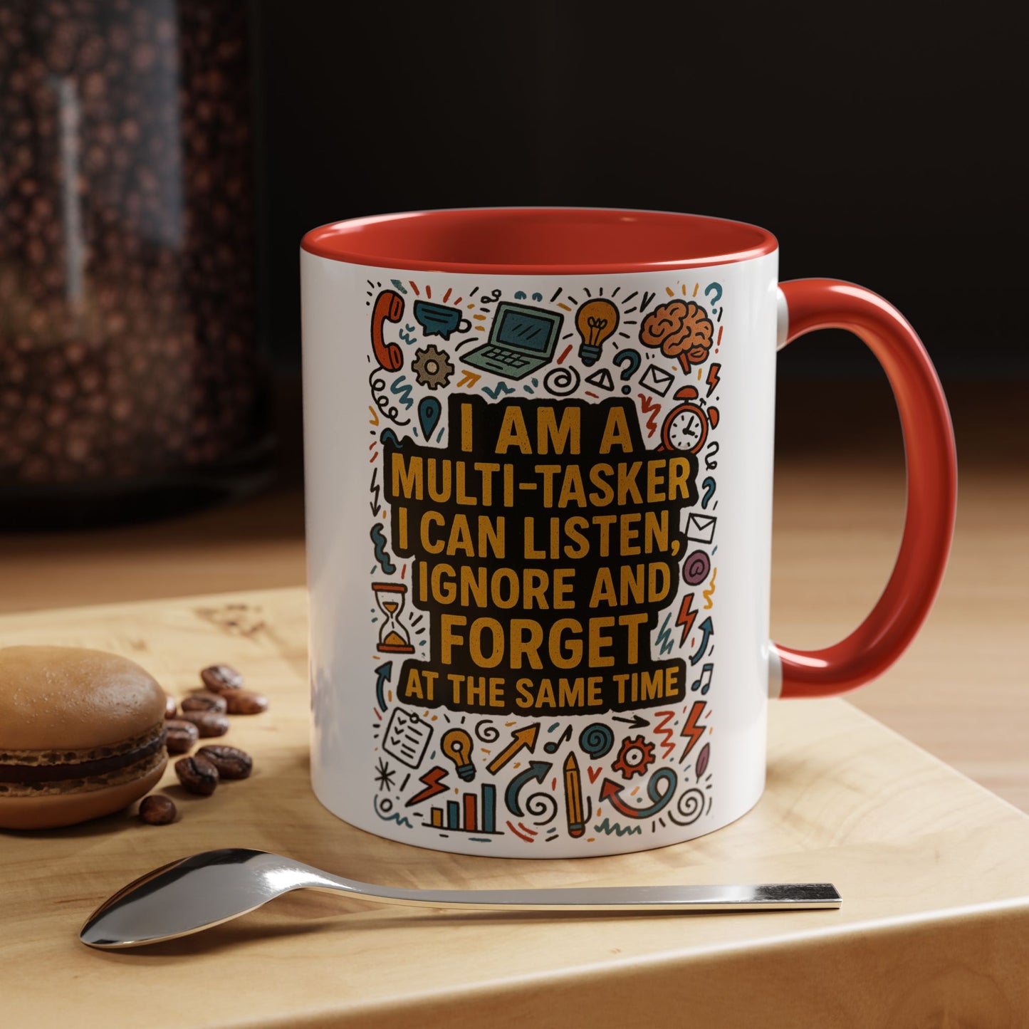 Multi-Tasker 2-Tone Coffee Mug